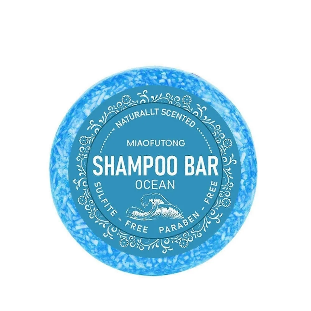 Miaofutong Shampoo Bar Ocean NIP Sulfite & Paraben Free